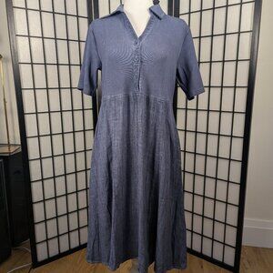 NWT Melanie Lyne Linen-Cotton Dress Sz M